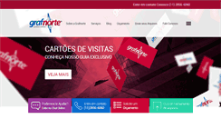 Desktop Screenshot of grafnorte.com.br