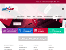 Tablet Screenshot of grafnorte.com.br
